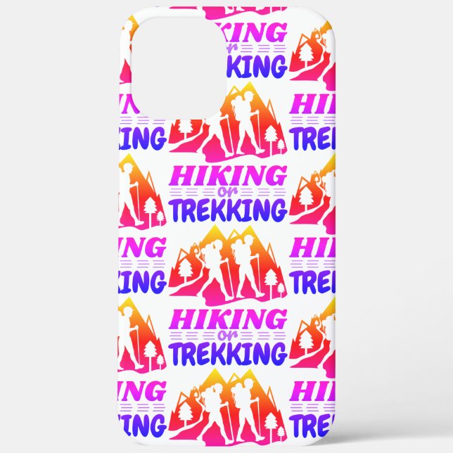 Funda De Case-Mate Para iPhone Senderismo o senderismo (Reverso )