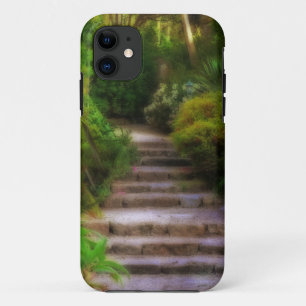 Funda Para iPhone 11 sendero de jardín de ensueño
