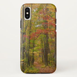 Funda Para iPhone X Sendero Laurel Hill en otoño