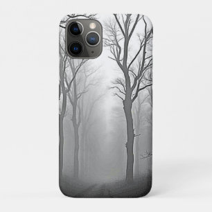 Funda Para iPhone 11 Pro Sendero misterioso y brumoso del bosque