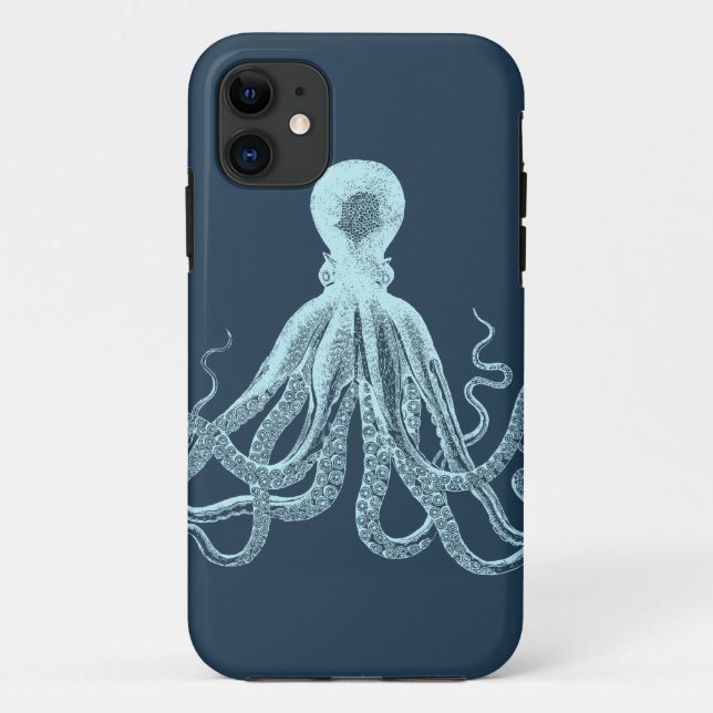 Funda De Case-Mate Para iPhone Señor Bodner Octopus Triptych (Reverso)