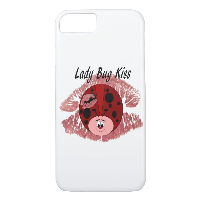 Funda De Case-Mate Para iPhone Señora Bug Kiss (Reverso)
