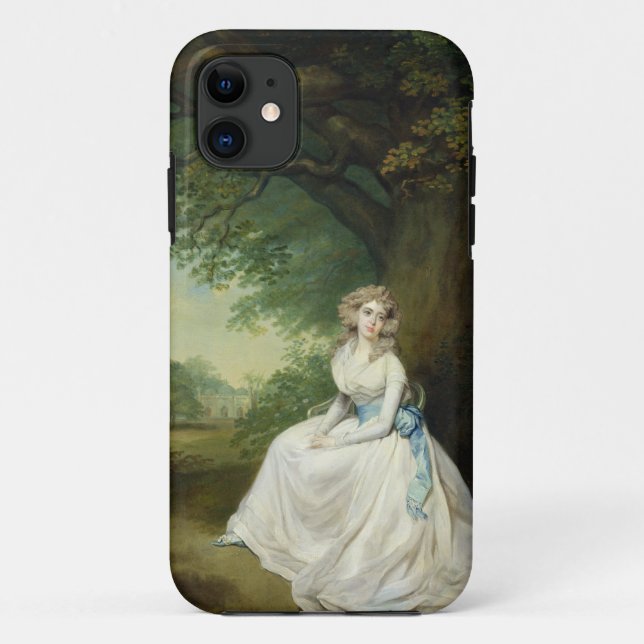 Funda De Case-Mate Para iPhone Señora Chambers, c.1789 (aceite en lona) (Reverso)