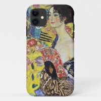 Señora de Gustavo Klimt con la fan