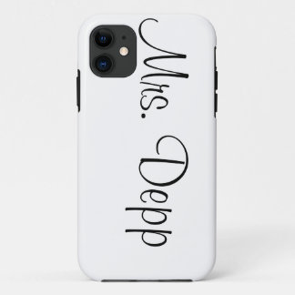 title_seo2 Señora Depp Phone Case