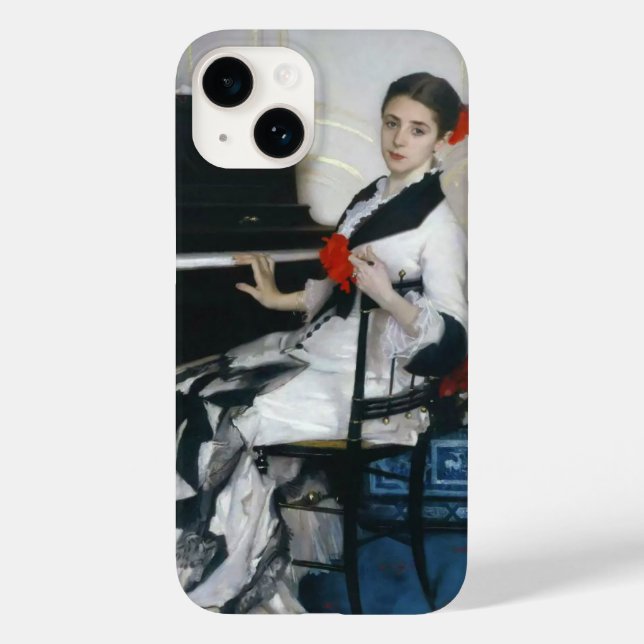 Funda De Case-Mate Para iPhone Señora Ramon Subercaseaux (Reverso )
