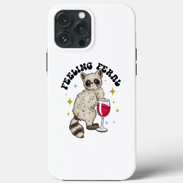 Funda De Case-Mate Para iPhone Sensación de feral (Reverso )