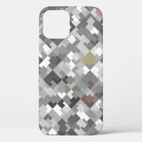 Sensación de fondo gris de mosaico abstracto y bri