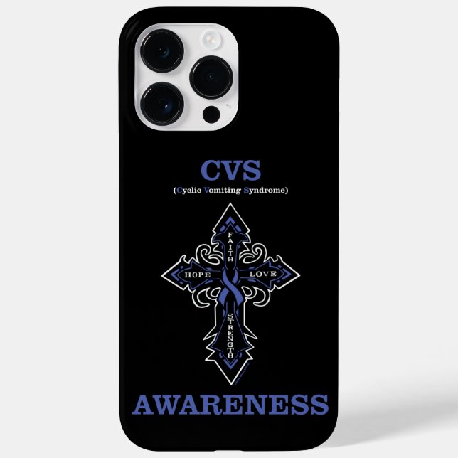 Funda De Case-Mate Para iPhone Sensibilización/cruz...CVS (Reverso)