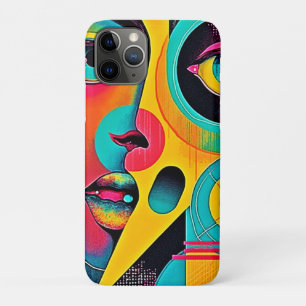 Funda Para iPhone 11 Pro Sentimientos Coloridos: Rostro Abstracto