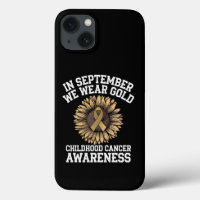 Septiembre Nosotros Usamos Oro Conciencia del Cánc