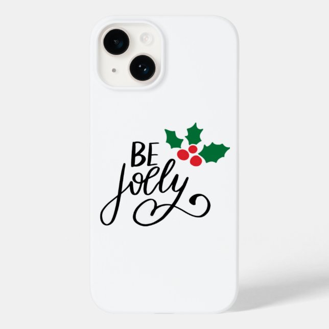 Funda De Case-Mate Para iPhone Ser alegre (Reverso )