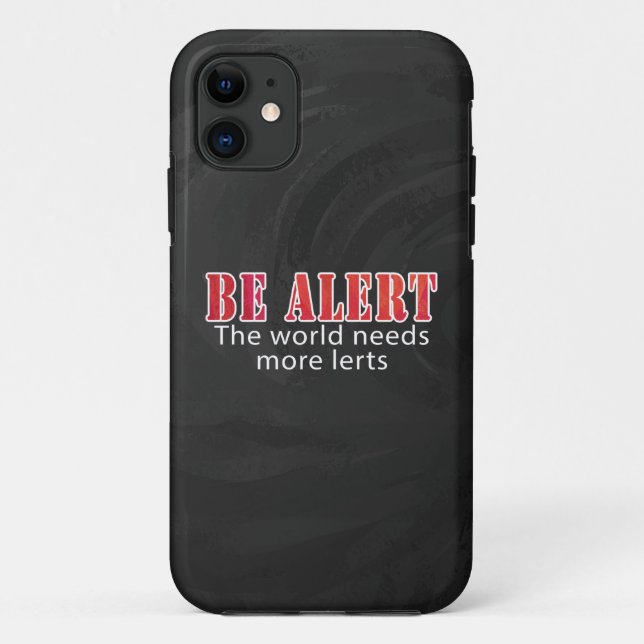 Funda De Case-Mate Para iPhone Ser alerta (Reverso)
