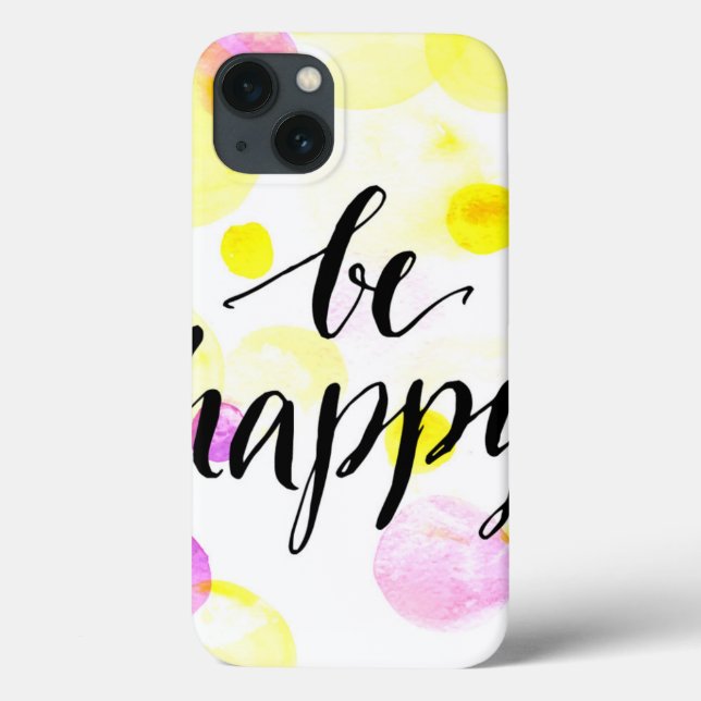 Funda De Case-Mate Para iPhone Ser feliz 2 (Reverso)