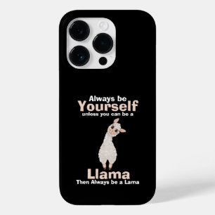 Funda Para iPhone 14 Pro De Case-Mate Ser siempre un amante de los animales de una llama