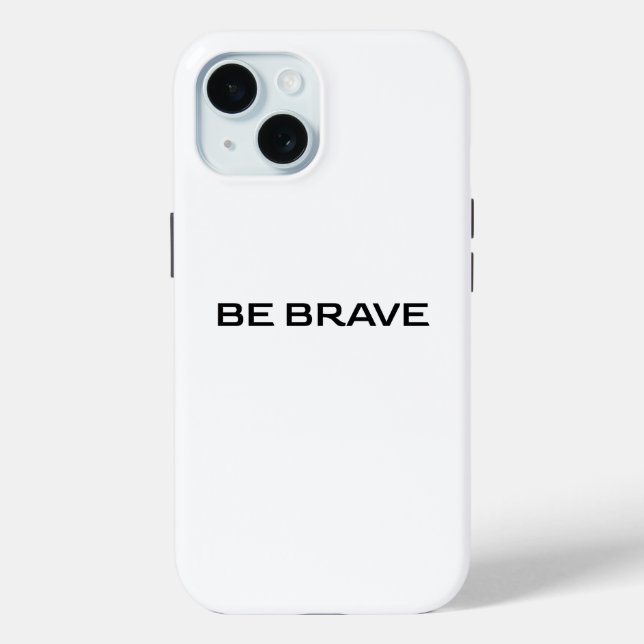 FUNDA DE Case-Mate PARA iPhone SER VALIENTE (Reverso )