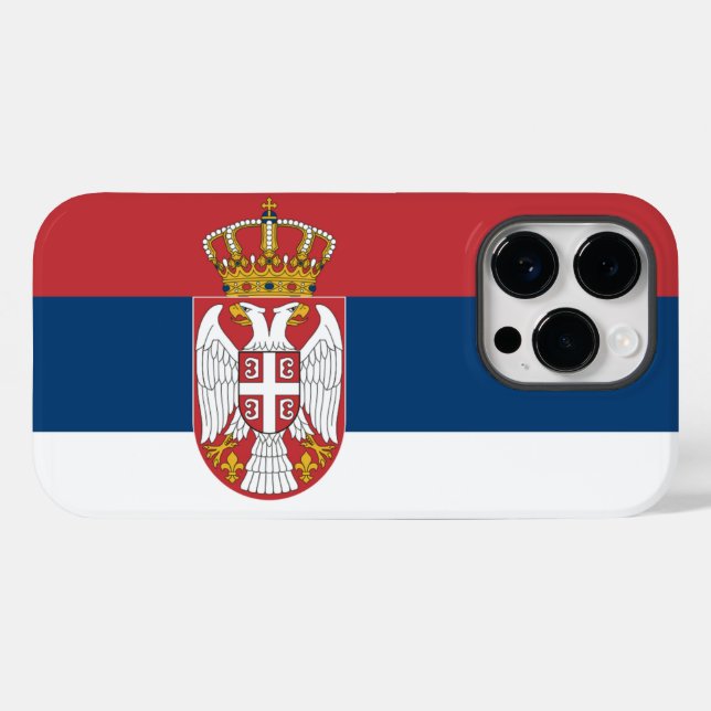 Funda De Case-Mate Para iPhone Serbia (Reverso (Horizontal))