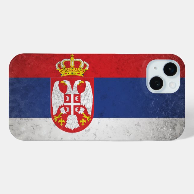 Funda De Case-Mate Para iPhone Serbia (Reverso (Horizontal))
