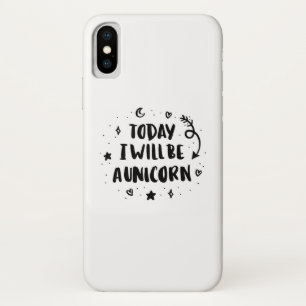 Funda Para iPhone X Seré hoy un unicornio