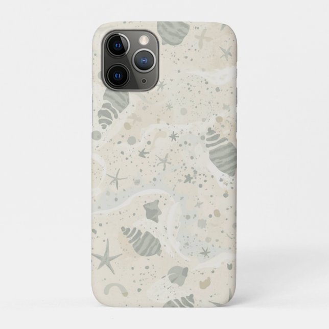 Funda De Case-Mate Para iPhone Serene Coastal Tidepool (Reverso)