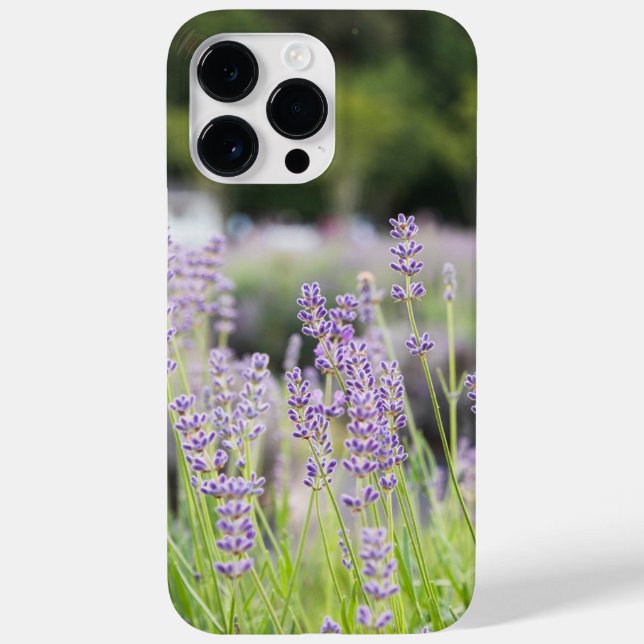 Funda De Case-Mate Para iPhone Serene Lavender Field (Reverso)
