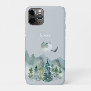 Funda Para iPhone 11 Pro Serene Mountain Landscape Peace