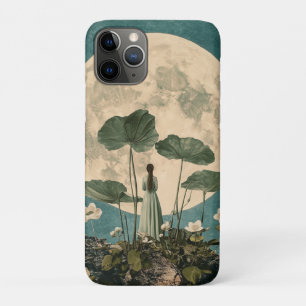 Funda Para iPhone 11 Pro Serenidad bajo la luz de la luna - Escena Lotus vi