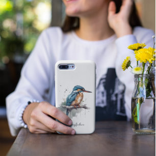 Funda Para iPhone 11 Serenidad del Kingfisher, personalizable