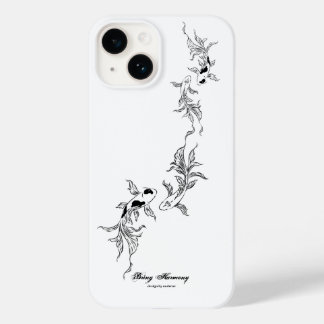 Funda Para iPhone 14 De Case-Mate Serenity Koi Art