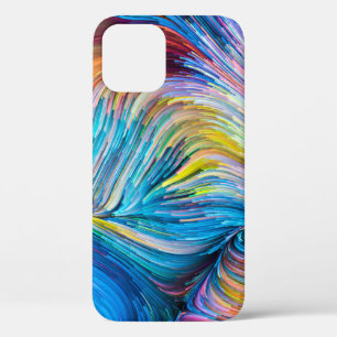 Funda Para iPhone 12 Serie Color In Motion. Diseño de fondo de Flowi