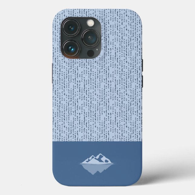 Funda De Case-Mate Para iPhone Serie Elegance - Niebla glacial (Reverso )