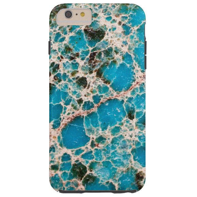 Funda De Case-Mate Para iPhone Serie Gemstone - Mosaico Turquesa (Reverso)