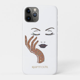 FUNDA PARA iPhone 11 PRO SERIE MANTÉNLO MONO - MARRÓN