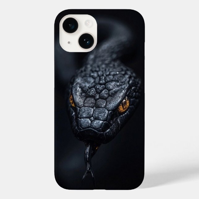 Funda De Case-Mate Para iPhone serpiente (Reverso )