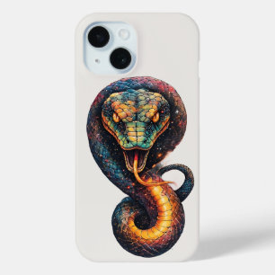 Funda Para iPhone 15 Serpiente Cósmica Viviente