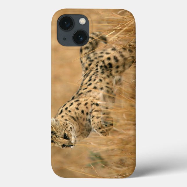 Funda De Case-Mate Para iPhone Serval (Leptailurus Serval) Saltando (Reverso)