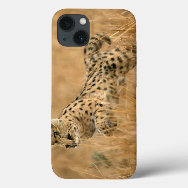 Funda De Case-Mate Para iPhone Serval (Leptailurus Serval) Saltando (Reverso)