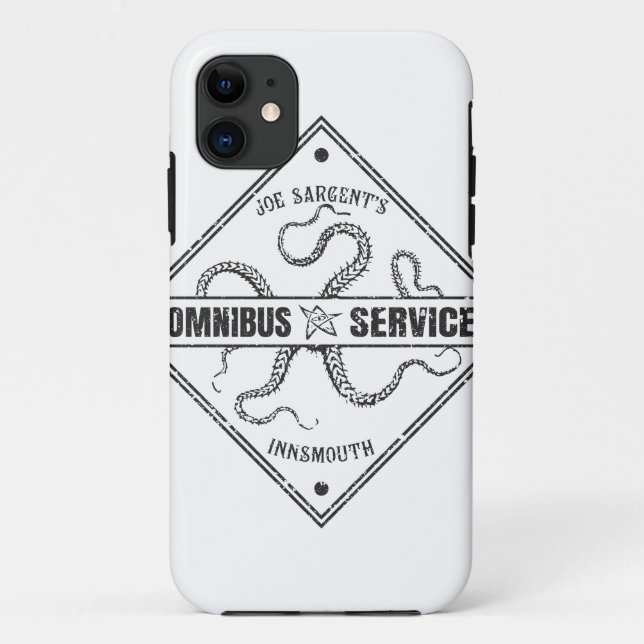 Funda De Case-Mate Para iPhone Servicio de autobuses Innsmouth Joe Sargent (Reverso)