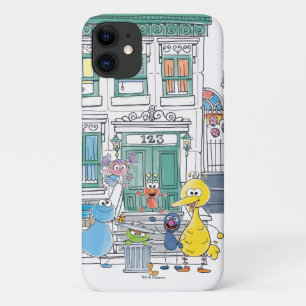 Funda Para iPhone 11 Sesame Pals Doodley Graphic