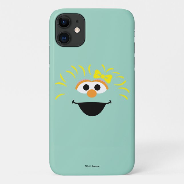 Funda De Case-Mate Para iPhone Sesame Street | Arte de la cara de Rosita (Reverso)