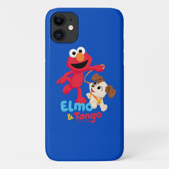Funda De Case-Mate Para iPhone Sesame Street | Elmo & Tango corriendo (Reverso)