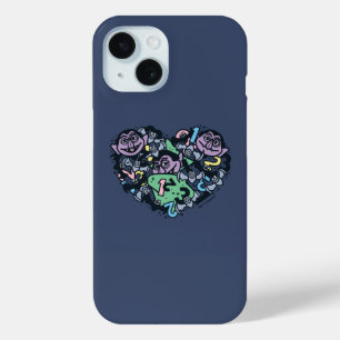 Funda Para iPhone 15 Sésamo   Conde von Count Doodle Heart