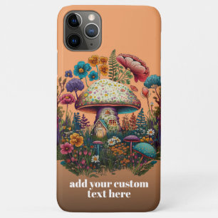 Funda Para iPhone 11 Pro Max Seta Flor Silvestre Toadstool Cottagecore Personal