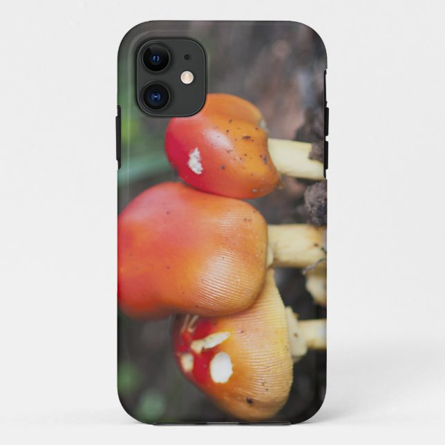 Funda De Case-Mate Para iPhone Setas familiares de Amanita (Reverso)