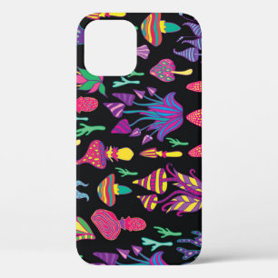 Funda Para iPhone 12 Setas psicodélicas Patrón de colores arcoiris