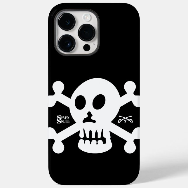 FUNDA DE Case-Mate PARA iPhone SEVEN SKULL BY MASANSER PIXELAT (Reverso )