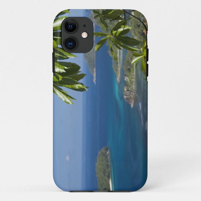 Funda De Case-Mate Para iPhone Seychelles, Isla de Mahe. Costa occidental (Reverso)