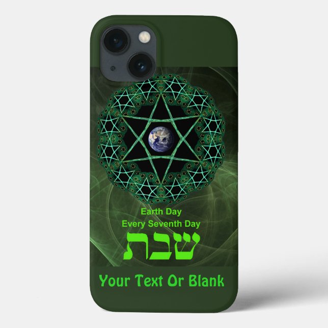 Funda De Case-Mate Para iPhone Shabbat - Día de la Tierra (Reverso)