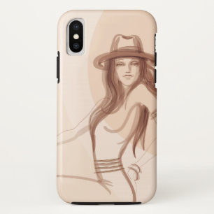 Funda Para iPhone X Shabby chic de moda