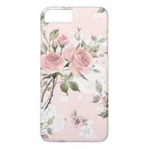 Funda Para iPhone 8 Plus/7 Plus Shabby chic, moda francesa, vintage, floral, rústi
